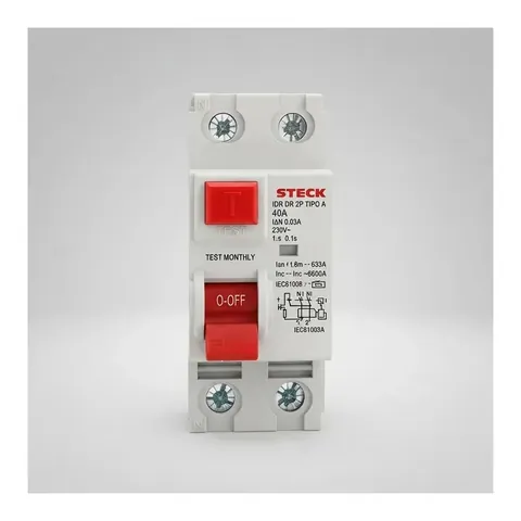 DR tipo A bipolar 40 A, 30 mA (Steck)